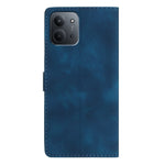 Läderfodral till Xiaomi Redmi 15C 5G (EU) (173 mm) / 4G (EU) (173 mm) / Poco C85 4G (173 mm) Mobilskal med tryck och blommotiv och handledsrem