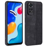 AZNS För Xiaomi Redmi Note 11 4G (Qualcomm) / Note 11S 4G Mobilskal med tryckt mönster i fallskyddande PU-läder + TPU-fodral