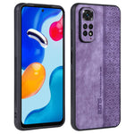 AZNS För Xiaomi Redmi Note 11 4G (Qualcomm) / Note 11S 4G Mobilskal med tryckt mönster i fallskyddande PU-läder + TPU-fodral