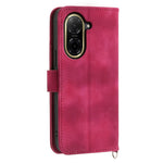 For Xiaomi Redmi A5 NFC (EU) (173.45mm) Case Flower Pattern PU Leather Wallet Phone Cover with Strap