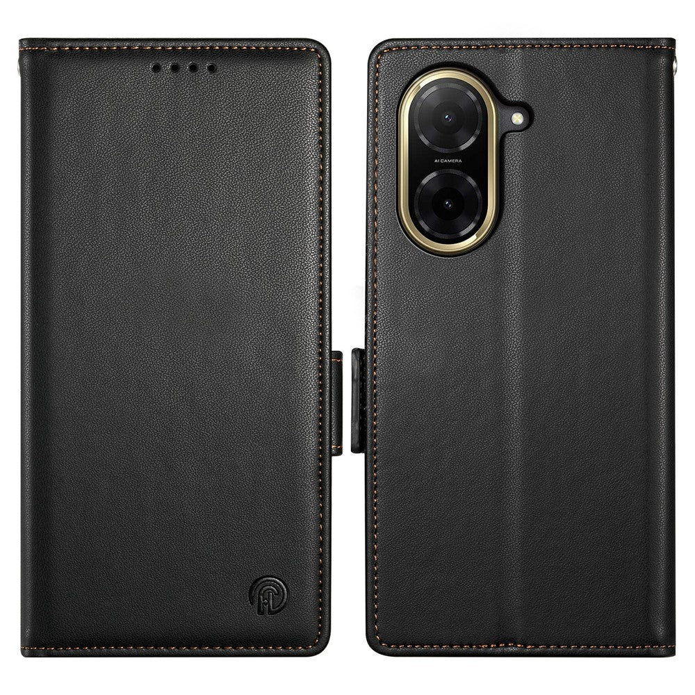 For Xiaomi Redmi A5 NFC (EU) (173.45mm) Stand Case PU Leather Wallet Phone Cover