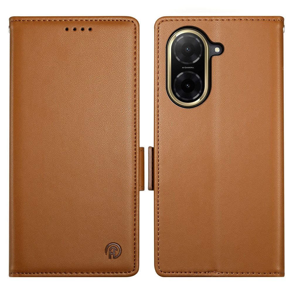 For Xiaomi Redmi A5 NFC (EU) (173.45mm) Stand Case PU Leather Wallet Phone Cover