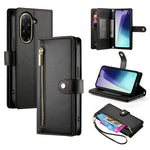 Xiaomi Redmi A5 NFC (EU) (173.45mm) Fodral Blixtlåsficka Plånbok Lädermobilskal med Remmar