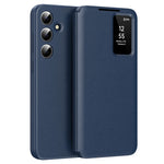 Til Samsung Galaxy A16 5G / 4G Etui med Kortlomme Smart View Vindue Læder Telefoncover