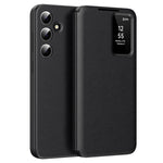 Samsung Galaxy A16 5G / 4G-cover med kortholder, Smart View Window-lædermobilcover