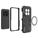 For Xiaomi Redmi Note 15 Pro 5G (Global) Magnetic Case Butterfly Armor Hollow Heat Dissipation PC + TPU Phone Cover