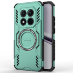 For Xiaomi Redmi Note 15 Pro 5G (Global) Magnetic Case Butterfly Armor Hollow Heat Dissipation PC + TPU Phone Cover