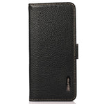 KHAZNEH for Xiaomi 15T Phone Case Genuine Cow Leather Cover RFID Blocking