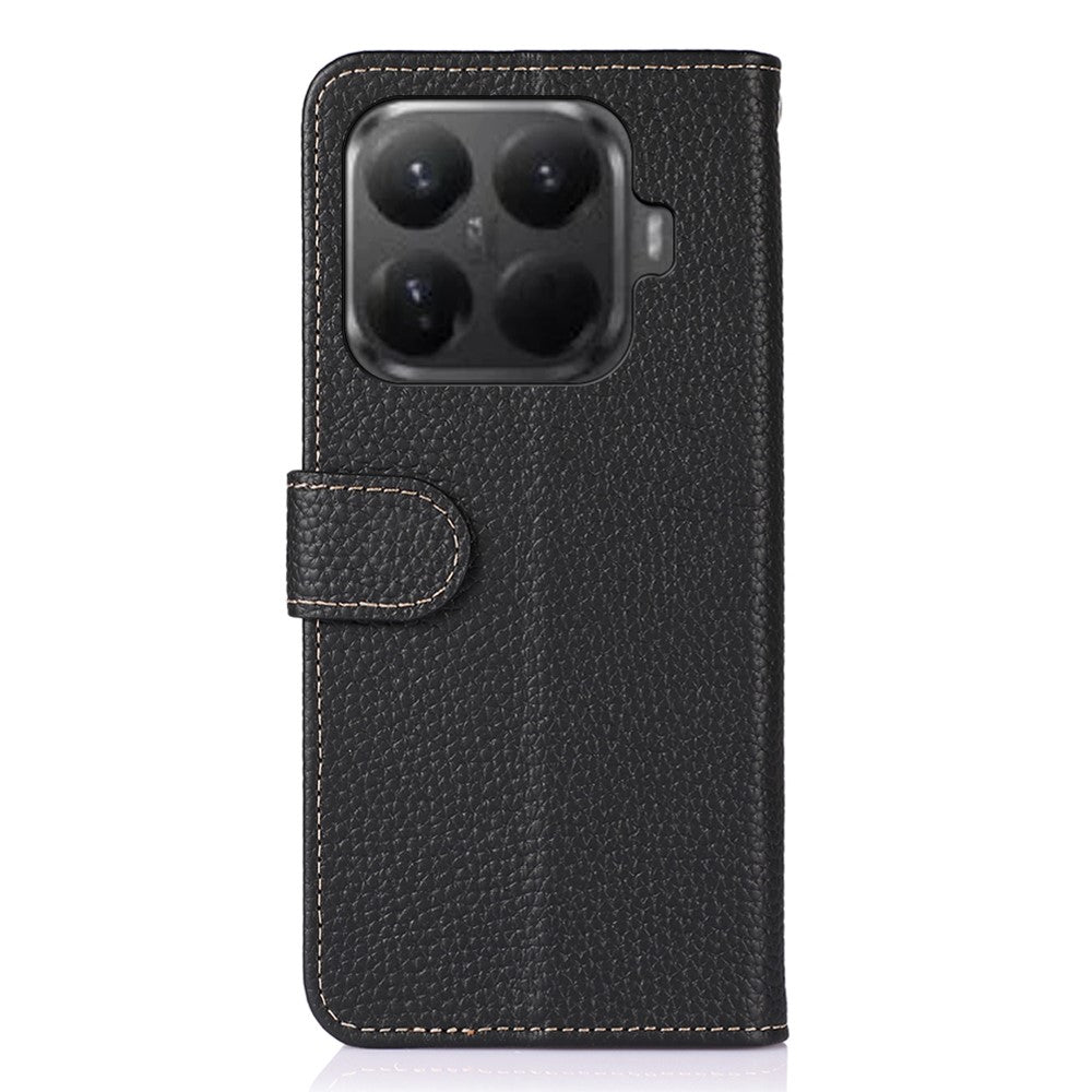 KHAZNEH-taske til Xiaomi 15T Pro i ægte læder med flip-cover