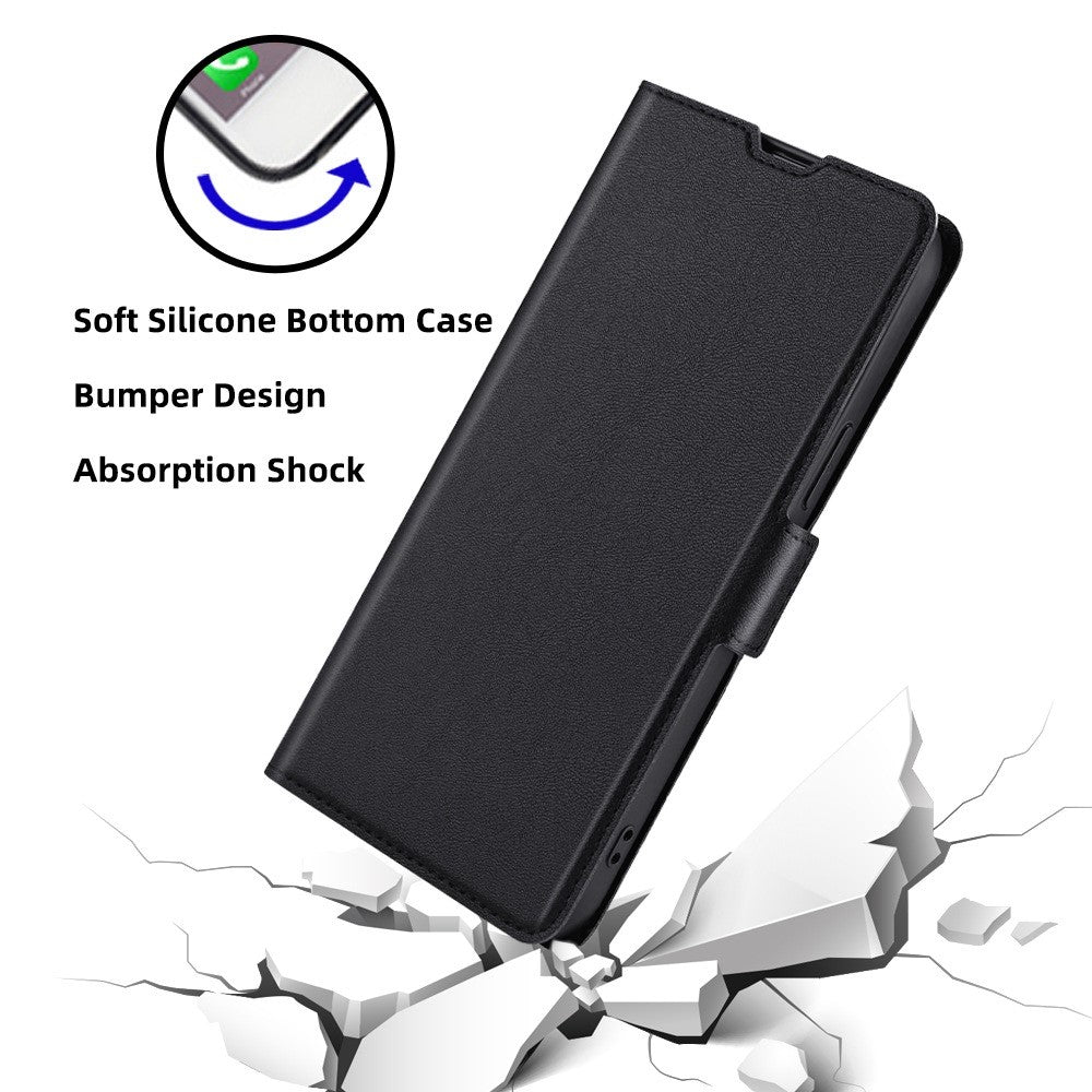 For Honor X8 5G / X6 4G PU Leather Stand Card Holder Case Full Protection Magnetic Clasp Phone Cover