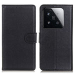 For Xiaomi 15T Wallet Case PU Leather Phone Cover Litchi Texture