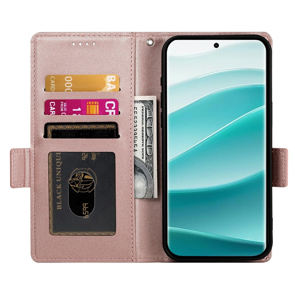 For Xiaomi Poco M8 Pro 5G / Redmi Note 15 Pro+ 5G (Global) Stand Case PU Leather Wallet Phone Cover