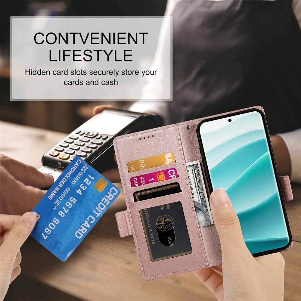 For Xiaomi Poco M8 Pro 5G / Redmi Note 15 Pro+ 5G (Global) Stand Case PU Leather Wallet Phone Cover