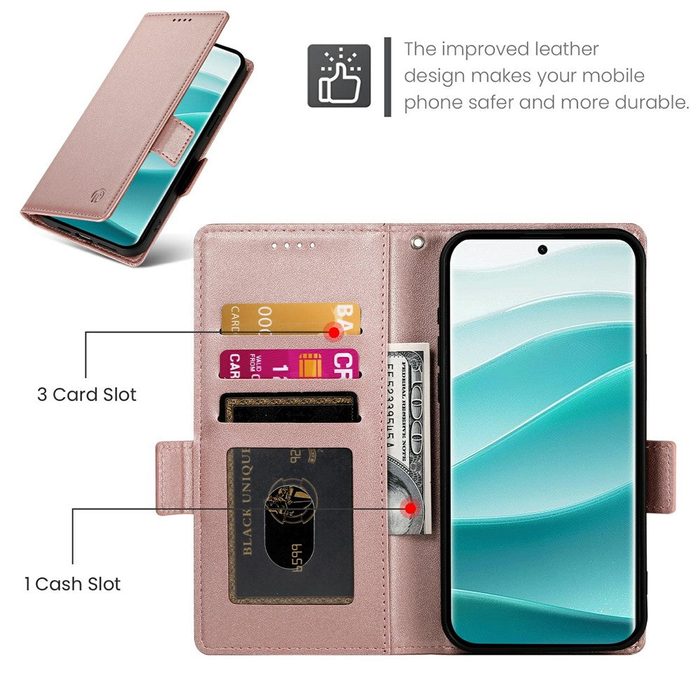 For Xiaomi Poco M8 Pro 5G / Redmi Note 15 Pro+ 5G (Global) Stand Case PU Leather Wallet Phone Cover