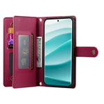 Xiaomi Redmi Note 15 Pro 5G (Global) Fodral Blixtlåsficka Plånbok Lädermobilskal med Remmar