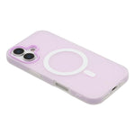 For iPhone 16 Case Compatible with MagSafe PC + TPU Frosted Phone Cover