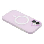 For iPhone 16 Case Compatible with MagSafe PC + TPU Frosted Phone Cover