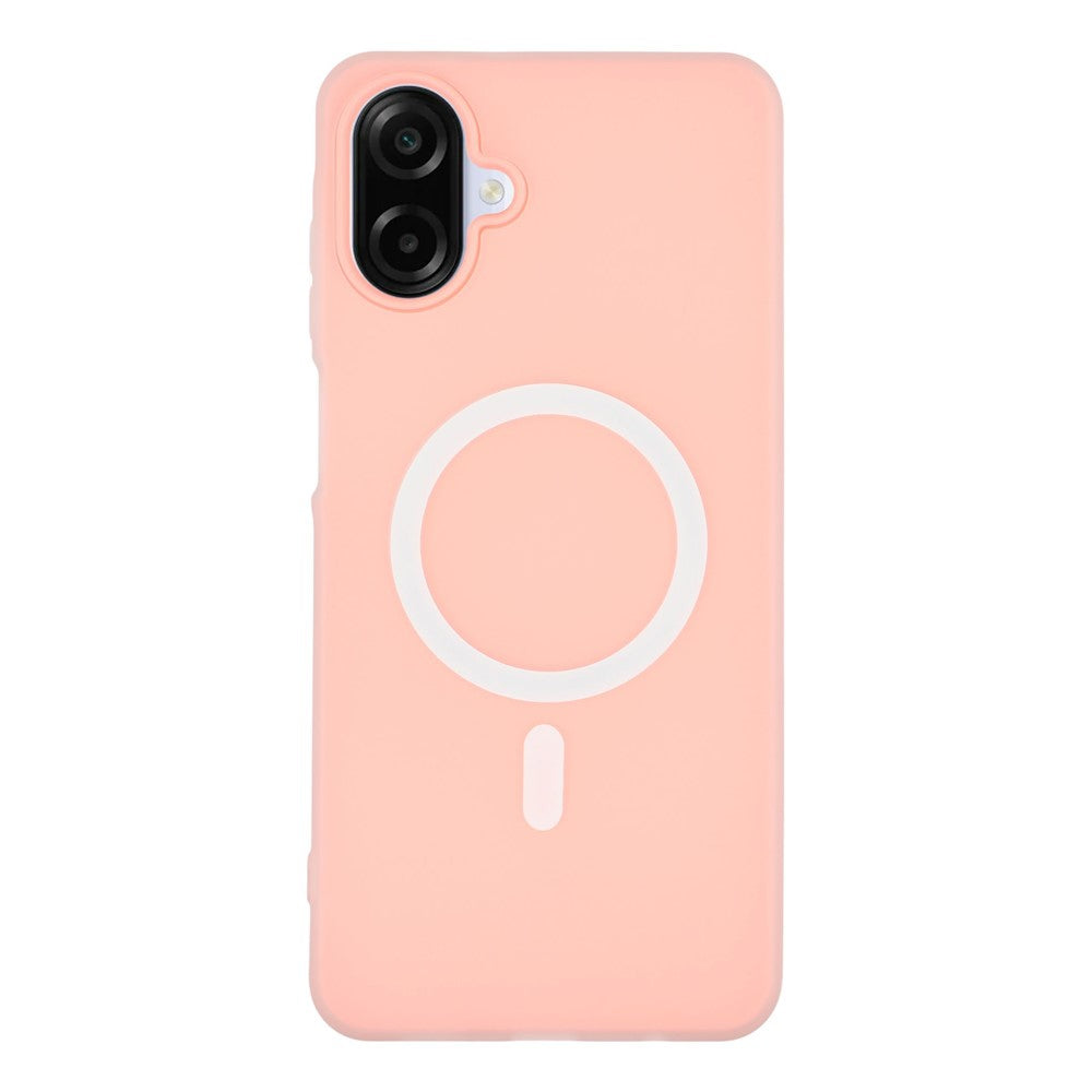 For Samsung Galaxy A06 4G Magnetic Case PC + TPU Frosted Phone Cover