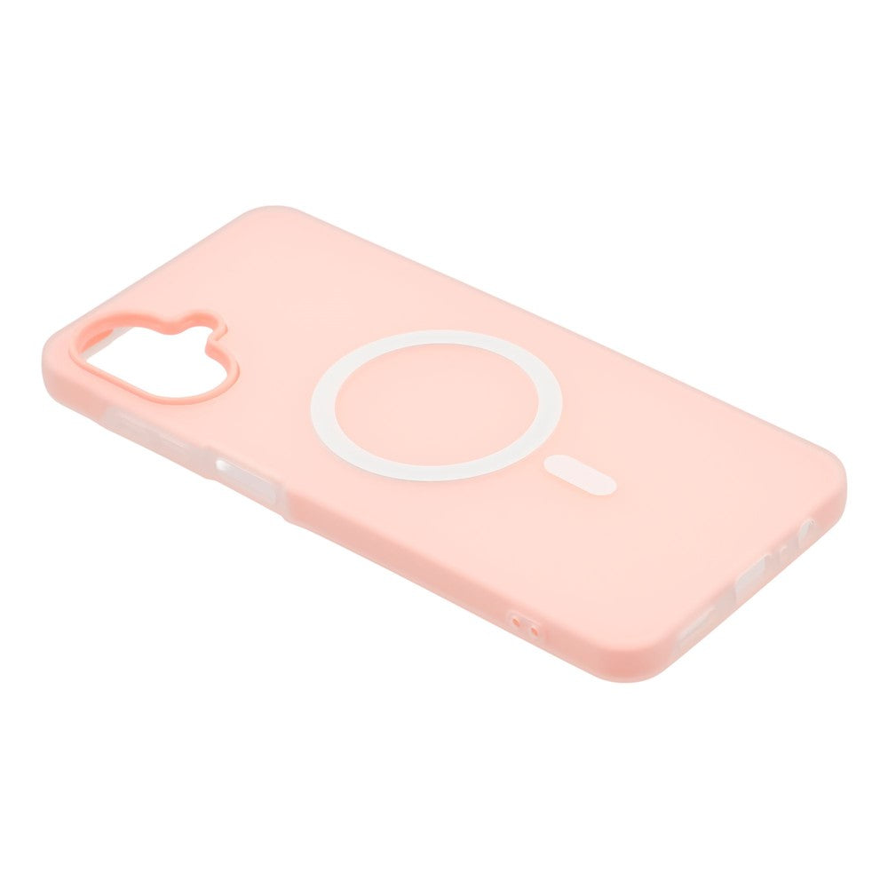 For Samsung Galaxy A06 4G Magnetic Case PC + TPU Frosted Phone Cover