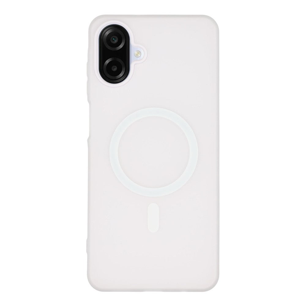 For Samsung Galaxy A06 4G Magnetic Case PC + TPU Frosted Phone Cover