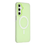 For Samsung Galaxy A35 5G Magnetic Case PC + TPU Frosted Phone Cover