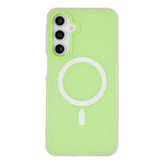 For Samsung Galaxy A35 5G Magnetic Case PC + TPU Frosted Phone Cover