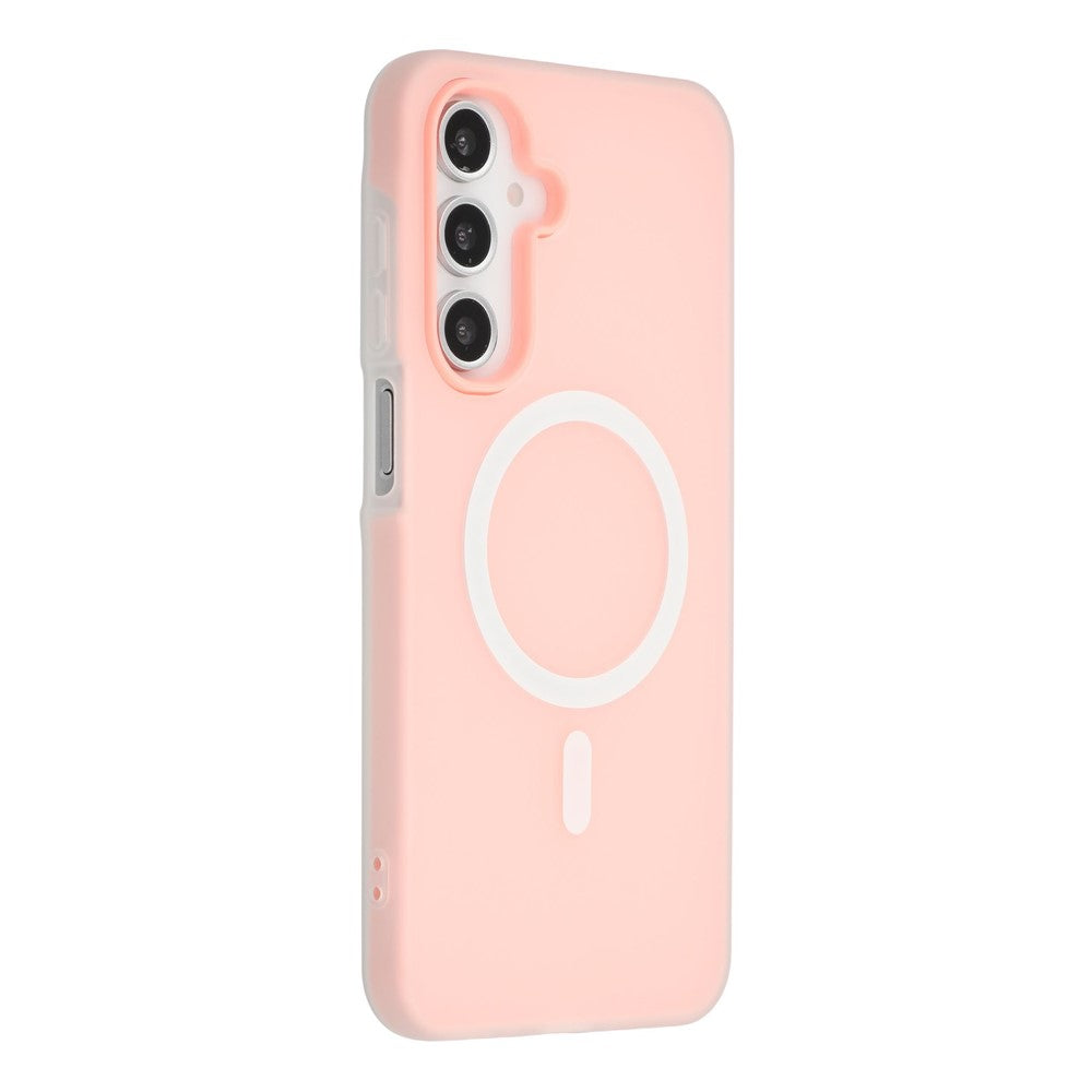 For Samsung Galaxy A35 5G Magnetic Case PC + TPU Frosted Phone Cover