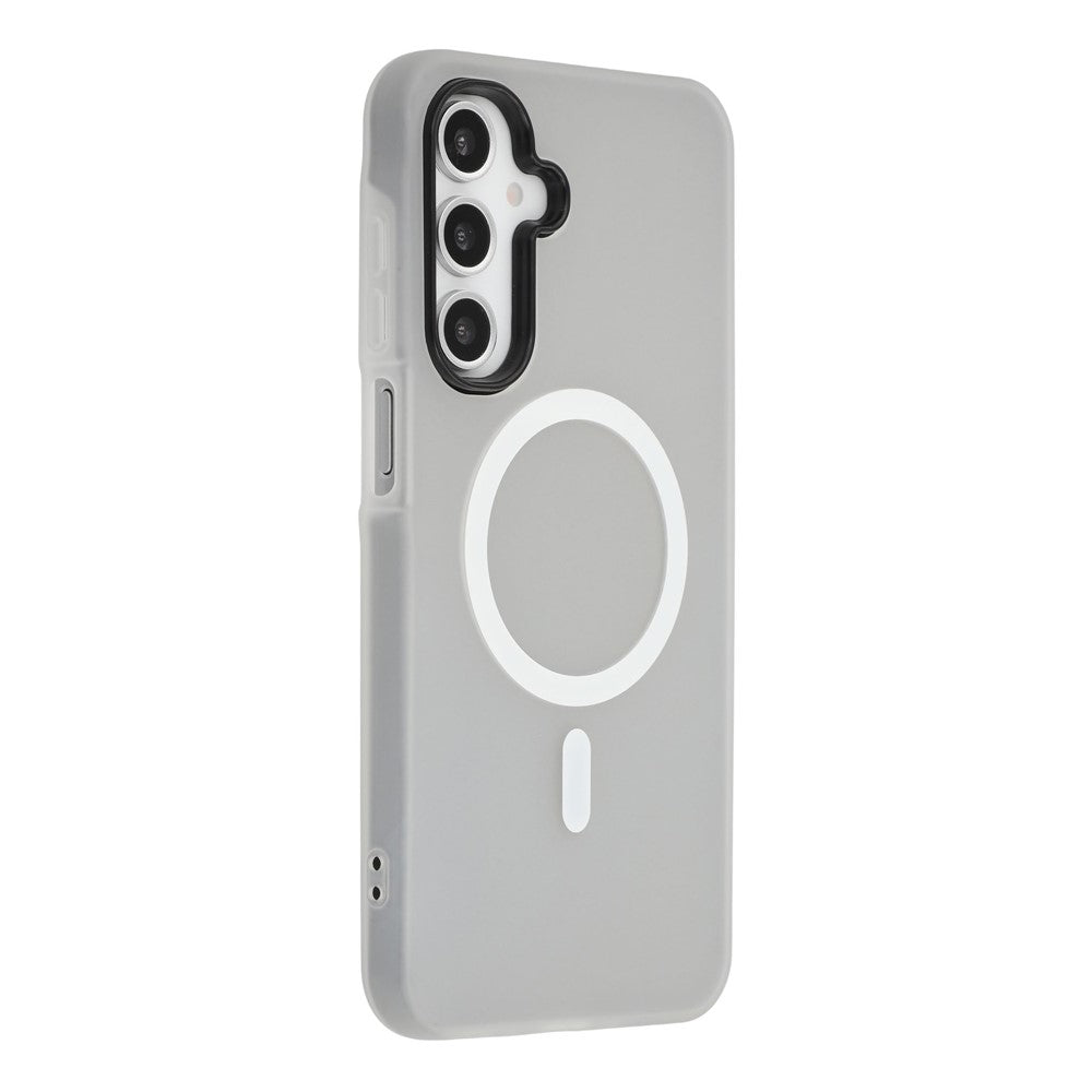 For Samsung Galaxy A35 5G Magnetic Case PC + TPU Frosted Phone Cover