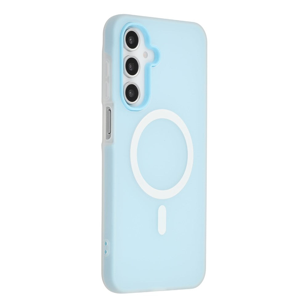 For Samsung Galaxy A35 5G Magnetic Case PC + TPU Frosted Phone Cover