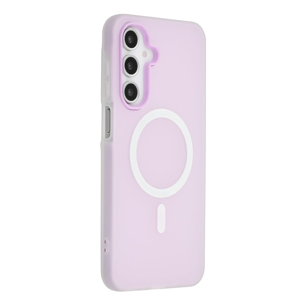 For Samsung Galaxy A35 5G Magnetic Case PC + TPU Frosted Phone Cover
