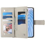 For Xiaomi Redmi Note 15 Pro 5G (Global) Case Zipper Wallet Color Splicing Leather Flip Phone Cover with Straps