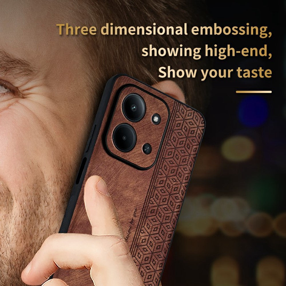 AZNS For Xiaomi Redmi 15C 4G (Global) (171mm)  /  Poco C85 4G (171mm) Case Protective PU Leather Covered TPU Phone Shell