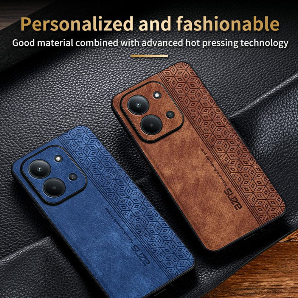 AZNS For Xiaomi Redmi 15C 4G (Global) (171mm)  /  Poco C85 4G (171mm) Case Protective PU Leather Covered TPU Phone Shell