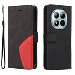For Xiaomi Poco M8 Pro 5G / Redmi Note 15 Pro+ 5G (Global) Leather Phone Case Stand Wallet with Bi-colour Splicing Design