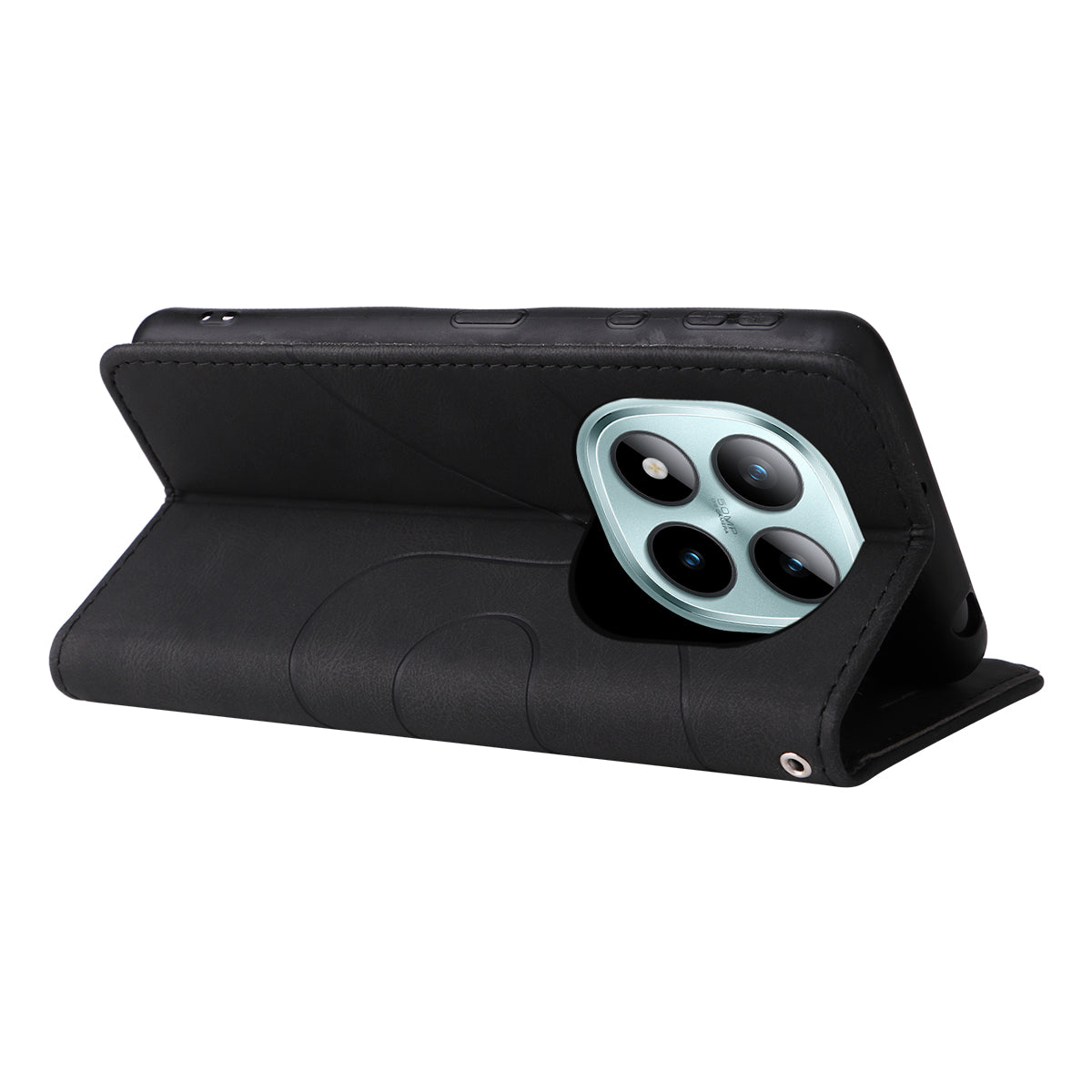 For Xiaomi Poco M8 Pro 5G / Redmi Note 15 Pro+ 5G (Global) Leather Phone Case Stand Wallet with Bi-colour Splicing Design