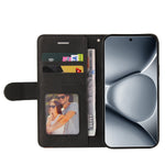 For Xiaomi Poco M8 Pro 5G / Redmi Note 15 Pro+ 5G (Global) Leather Phone Case Stand Wallet with Bi-colour Splicing Design