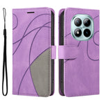 For Xiaomi Poco M8 Pro 5G / Redmi Note 15 Pro+ 5G (Global) Leather Phone Case Stand Wallet with Bi-colour Splicing Design