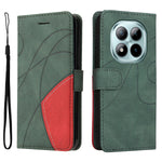 For Xiaomi Poco M8 Pro 5G / Redmi Note 15 Pro+ 5G (Global) Leather Phone Case Stand Wallet with Bi-colour Splicing Design