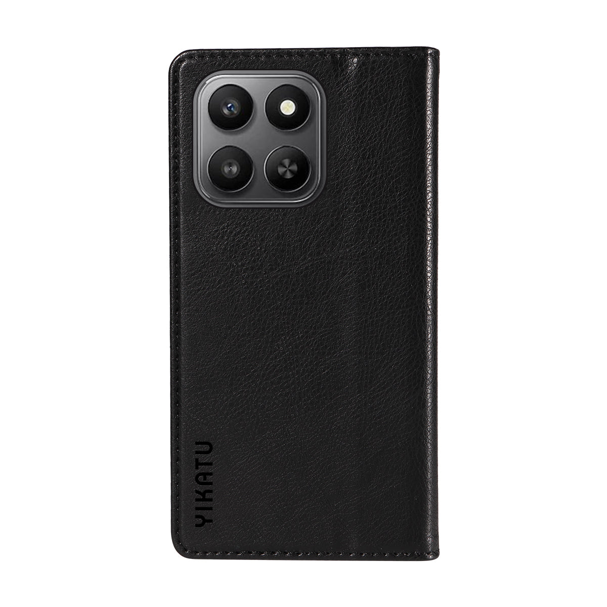 YIKATU For Honor 400 Smart 5G / 4G / X7d 4G Pung Etui YK-006 Magnetisk Lukning Læder Telefoncover Litchi Tekstur