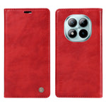 YIKATU For Xiaomi Poco M8 Pro 5G / Redmi Note 15 Pro+ 5G (Global) Wallet Case  YK-006 Magnetic Closure Leather Phone Cover Litchi Texture