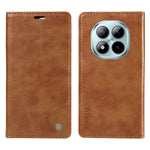 YIKATU For Xiaomi Poco M8 Pro 5G / Redmi Note 15 Pro+ 5G (Global) Wallet Case  YK-006 Magnetic Closure Leather Phone Cover Litchi Texture