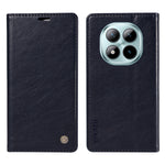 YIKATU For Xiaomi Poco M8 Pro 5G / Redmi Note 15 Pro+ 5G (Global) Wallet Case  YK-006 Magnetic Closure Leather Phone Cover Litchi Texture