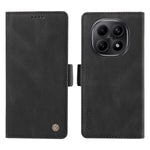 YIKATU Läderfodral till Xiaomi Poco M8 5G / Redmi Note 15 5G (Global) / 15 4G (Global) YK-005 Plånboksfodral med hudkänsla till mobilen