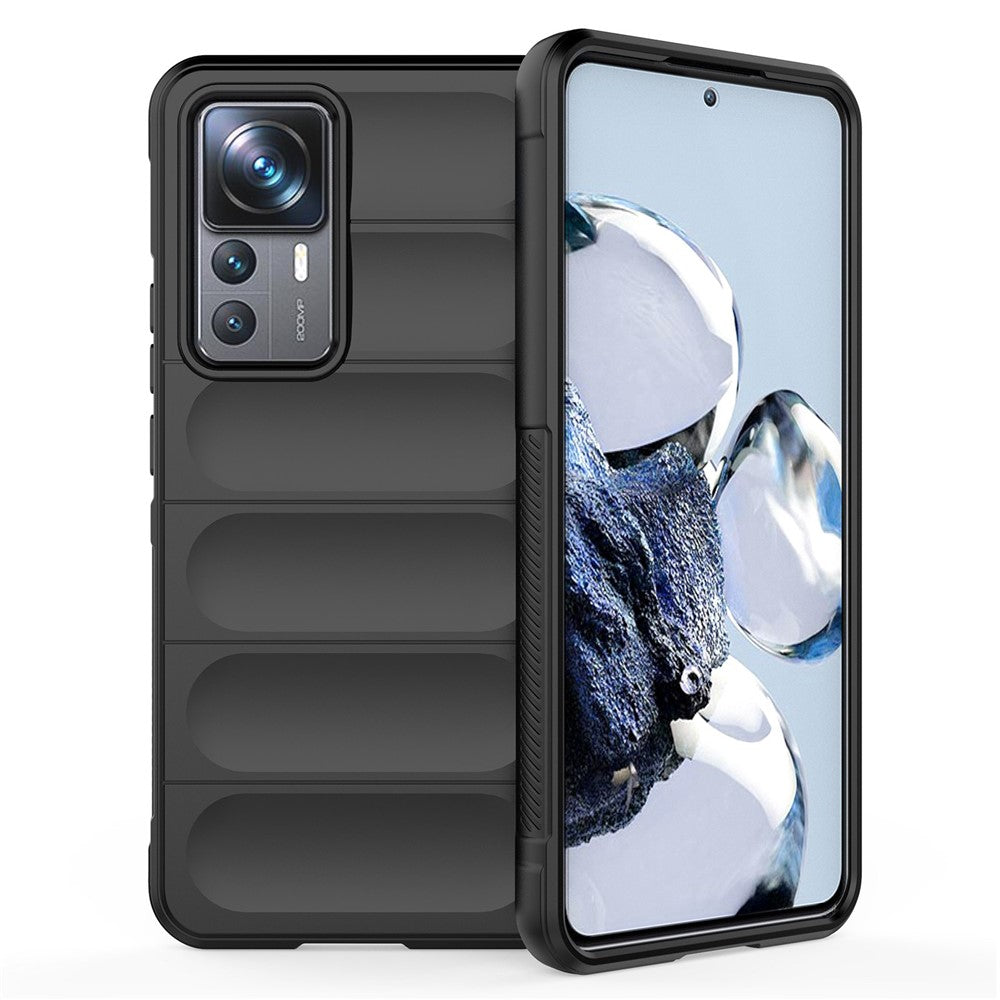 Xiaomi 12T Pro 5G Rugged Soft TPU Phone Cover Fallsäkert Skyddsskal