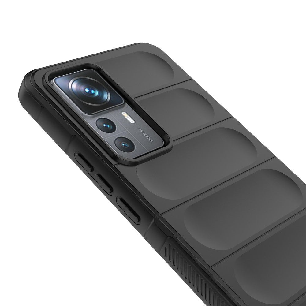 Xiaomi 12T Pro 5G Rugged Soft TPU Phone Cover Fallsäkert Skyddsskal