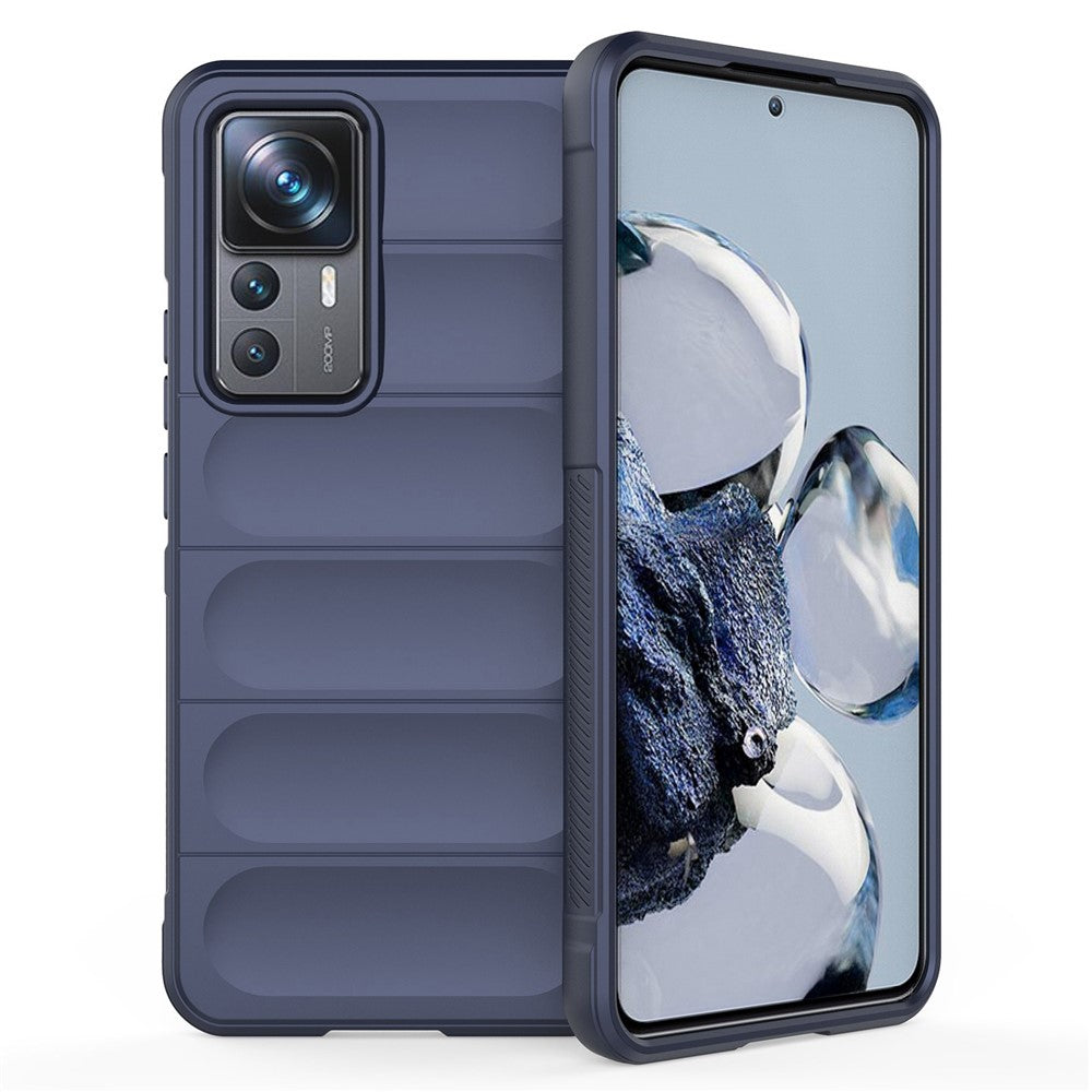 Xiaomi 12T Pro 5G Rugged Soft TPU Phone Cover Fallsäkert Skyddsskal