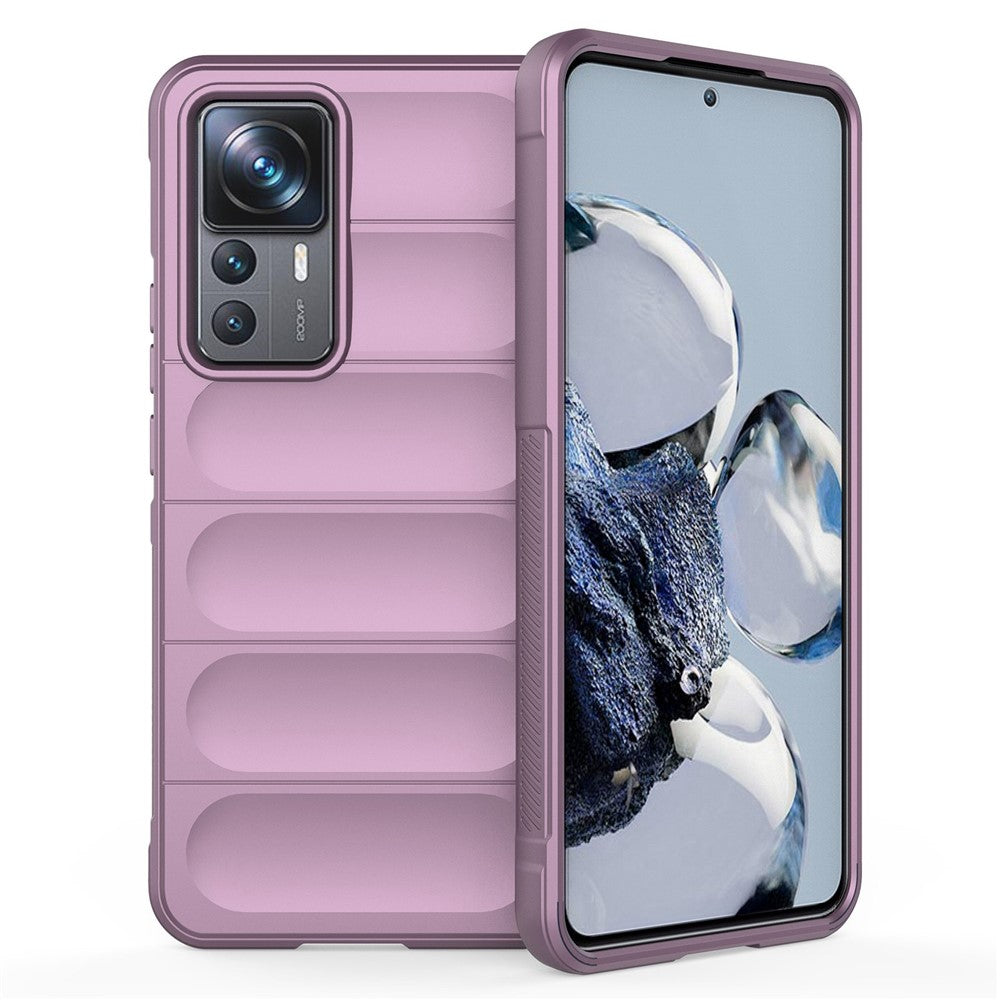 Xiaomi 12T Pro 5G Rugged Soft TPU Phone Cover Fallsäkert Skyddsskal