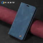YIKATU För Xiaomi Poco M8 5G / Redmi Note 15 5G (Global) / 15 4G (Global) Läderfodral YK-004 Plånboksfodral med beröringsfunktion