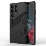 Kickstand Phone Case for Samsung Galaxy S23 Ultra, Drop-proof Hybrid PC + TPU Protective Cover
