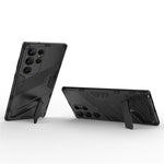 Kickstand Phone Case for Samsung Galaxy S23 Ultra, Drop-proof Hybrid PC + TPU Protective Cover
